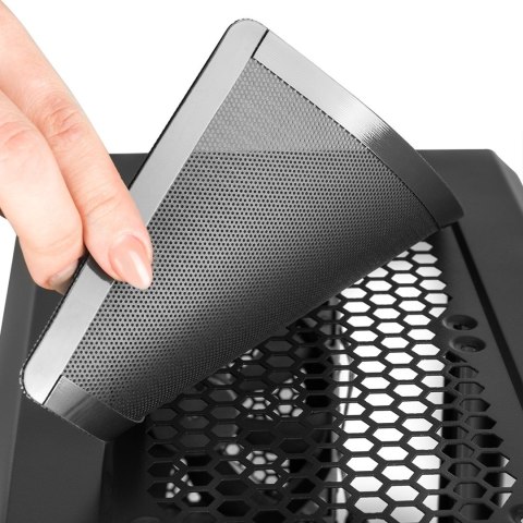 MODECOM Obudowa MODECOM Oberon Silent AT-OBERON-PS-10-000000-0002 (ATX, ITX, Micro ATX; kolor czarny) (WYPRZEDAŻ)