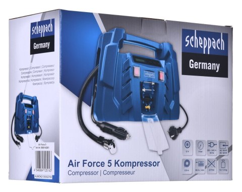 Scheppach Kompresor walizkowy Scheppach AIR-FORCE 5