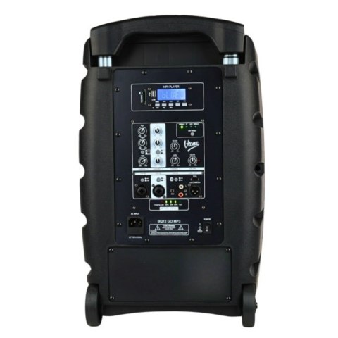 V-tone V-TONE BQ12 GO MP3 - Kolumna aktywna akumulatorowa czarna, Bluetooth, TWS, USB, SD, DSP, AUX, pilot na podczerwień, 2x mikrofon 