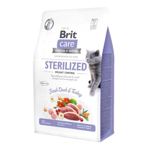 Brit BRIT CARE Cat Grain-Free Sterilised Weight Control - karma dla kotów wysterylizowanych i z nadwagą - 7 kg (WYPRZEDAŻ)