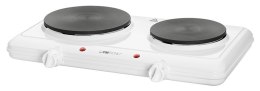 Clatronic Kuchenka Clatronic DKP 3583 (Płyta elektryczna; 2 pola grzejne; 2500W; kolor biały)