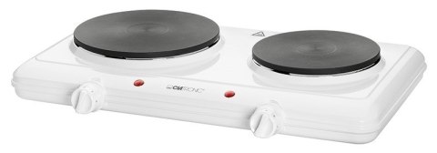 Clatronic Kuchenka Clatronic DKP 3583 (Płyta elektryczna; 2 pola grzejne; 2500W; kolor biały)
