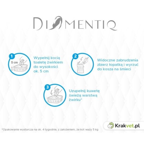 DIAMENTIQ DIAMENTIQ Neutral - żwirek neutralny - 30 l (WYPRZEDAŻ)