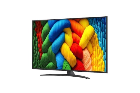 LG Telewizor LG NanoCell 55NANO81A6A 55'' 4K Ultra HD WebOS Dolby Digital DVB-T2 Czarny