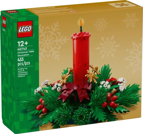 Lego LEGO Iconic 40743 Świąteczna dekoracja stołu