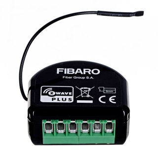 FIBARO Inteligentny ściemniacz światła FIBARO Dimmer 2, czarny (FGD-212 ZW5)