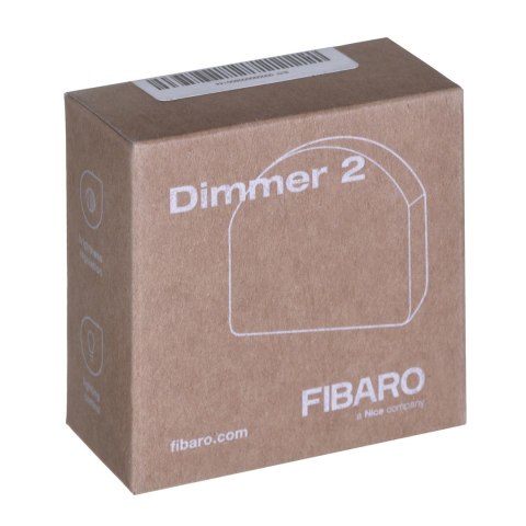 FIBARO FIBARO Ściemniacz oświetlenia Dimmer 2 FGD-212 ZW5 Z-Wave