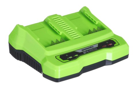 GREENWORKS 24V Ładowarka 2A dual slot GREENWORKS G24X2UC2 - 2931907