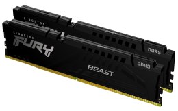Kingston KINGSTON DDR5 128GB 5600MT/s CL40 DIMM KITx2 FURY Beast Black