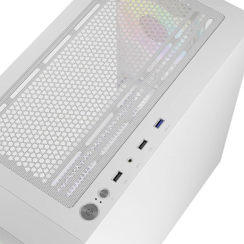 LOGIC LOGIC OBUDOWA PORTOS ARGB MINI USB 3.0 WHITE