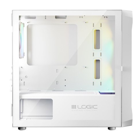 LOGIC LOGIC OBUDOWA PORTOS ARGB MINI USB 3.0 WHITE