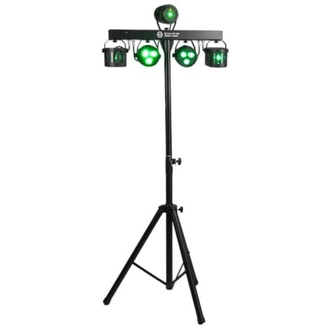 Light4Me LIGHT4ME BELKA LED PAR DERBY LASER - Multiefekt świetlny, zestaw, oświetlenie disco