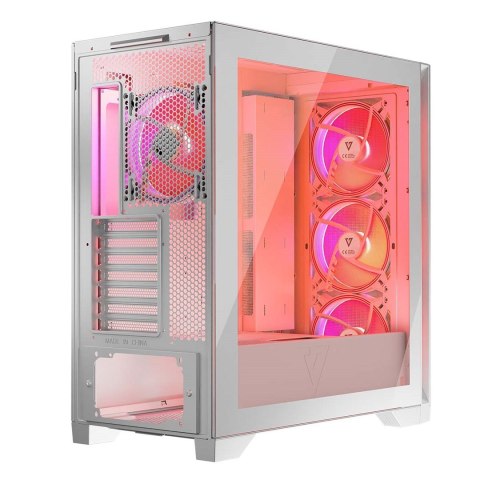 MODECOM MODECOM OBUDOWA VOLCNO EXPANCE S APEX ARGB MIDI WHITE