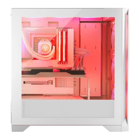 MODECOM MODECOM OBUDOWA VOLCNO EXPANCE S APEX ARGB MIDI WHITE