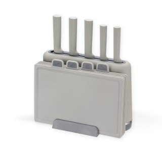 Maestro Zestaw noży i desek na podstawce MR-1412-GREY MAESTRO