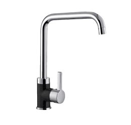 PYRAMIS Bateria kuchenna PYRAMIS SILVIO DUO 090929538 granit czarny chrom (czarny nakrapiany)