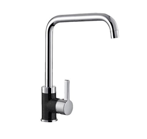 PYRAMIS Bateria kuchenna PYRAMIS SILVIO DUO 090929538 granit czarny chrom (czarny nakrapiany)