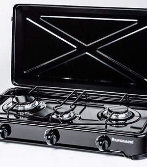 Ravanson Kuchenka gazowa nastawna 3-palnikowa Ravanson K-03T (biały) (WYPRZEDAŻ)