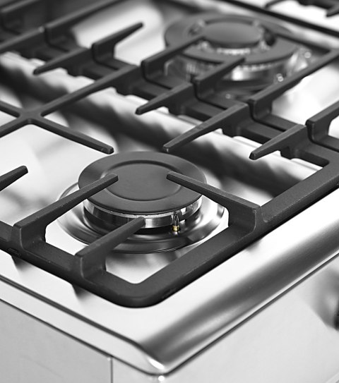 Ravanson Kuchnia gazowo elektryczna Ravanson KWGE-K90A Cheff (inox)