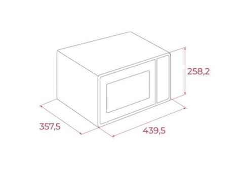 TEKA Kuchenka mikrofalowa TEKA MW FS20 WH