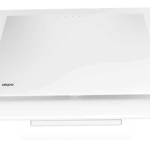 AKPO Okap AKPO WK-4 NERO 2.0 50 BIAŁY T300 Liniowy LED/Siłownik