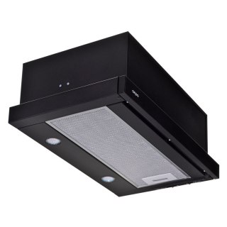 AKPO Okap teleskopowy AKPO WK-7 LIGHT ECO 50 CZARNY (podszafkowy)