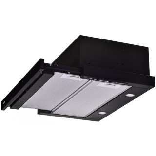 AKPO Okap teleskopowy AKPO WK-7 LIGHT ECO 50 CZARNY (podszafkowy)