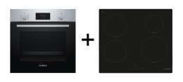 BOSCH Zestaw piekarnik BOSCH HBF114ES0 + płyta indukcyjna BOSCH PUE611BB5E