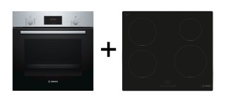BOSCH Zestaw piekarnik BOSCH HBF114ES0 + płyta indukcyjna BOSCH PUE611BB5E
