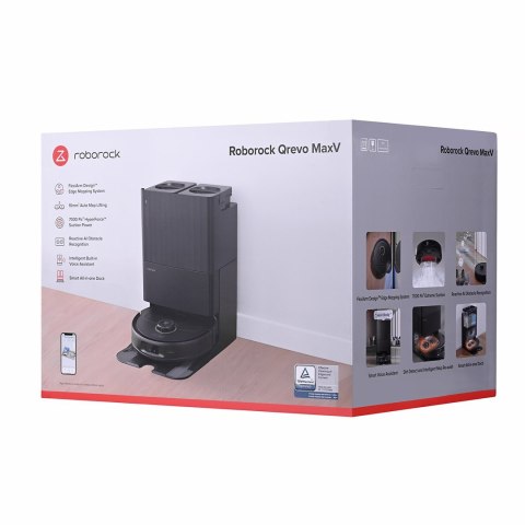 Roborock Robot sprzątający Roborock Qrevo MaxV (czarny)