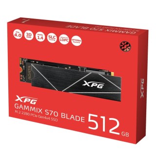 ADATA Dysk SSD ADATA XPG GAMMIX S70 BLADE 512GB M.2 2280 PCIe Gen3x4