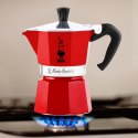 BIALETTI Bialetti kawiarka Moka Express 3tz czerwona
