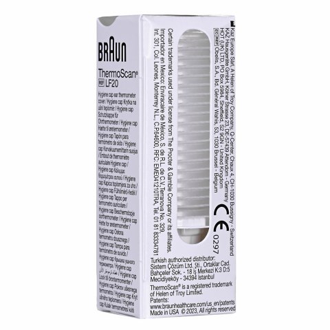 Braun Termometr do ucha Braun IRT3030 (Podczerwień; kolor biały)