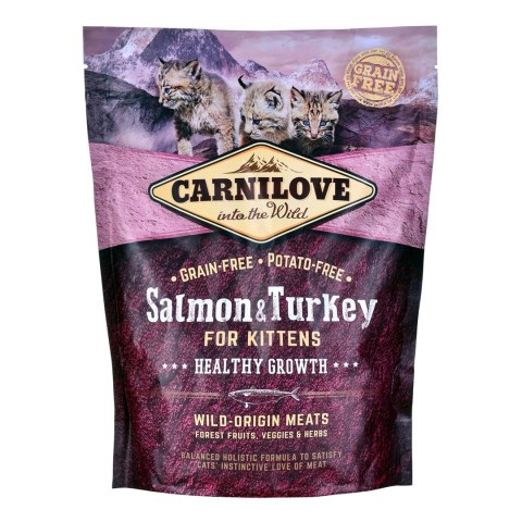CARNILOVE CARNILOVE CAT SALMON&TURKEY FOR KITTENS 0,4kg
