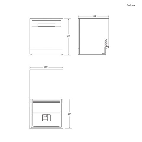 Candy Zmywarka CANDY CP 6E51LS (WYPRZEDAŻ)