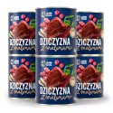 JOHN DOG JOHN DOG Berry Adult Dziczyzna z malinami - mokra karma dla psa - 800 g