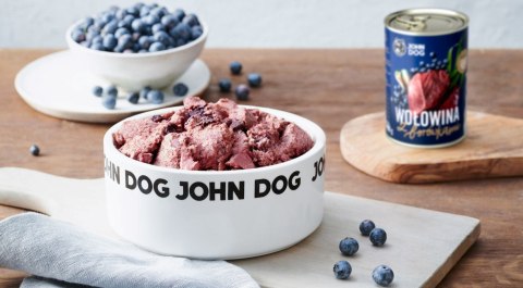 JOHN DOG John Dog BERRY Adult wołowina z borówkami 400g*6