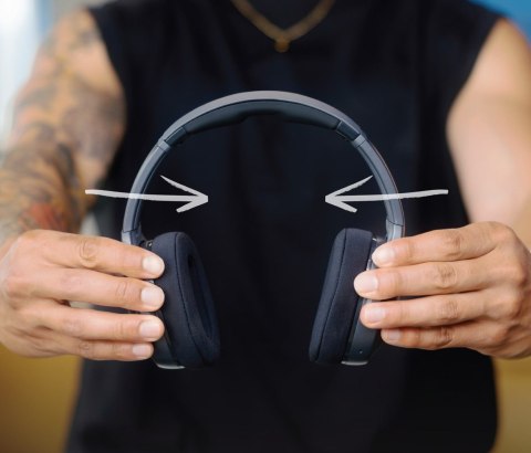 Skullcandy Słuchawki Skullcandy Crusher 540 Active Over-Ear Black Coal