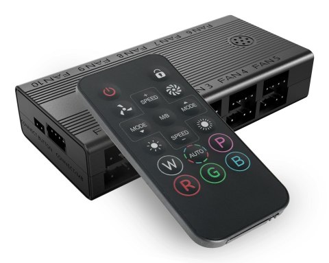 TACENS TACENS MARS MF-HUB 10x ARGB PWM- hub+pilot