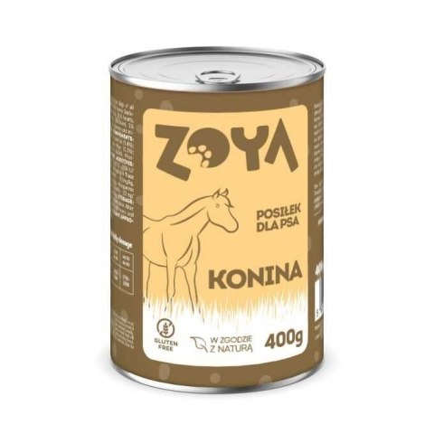 ZOYA ZOYA PUSZKA KONINA mokra karma dla psa 400G