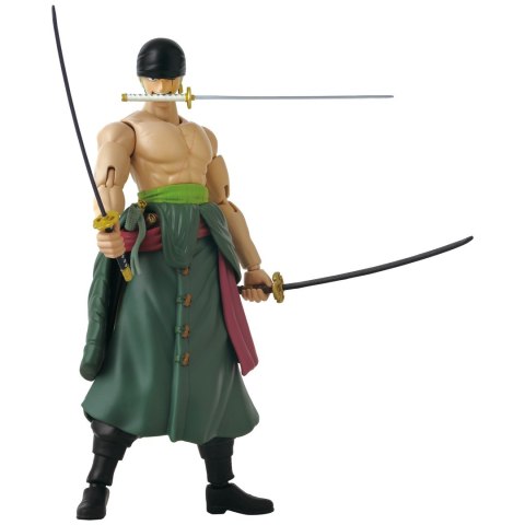 BANDAI ANIME HEROES ONE PIECE - RORONOA ZORO THREE SWORD S