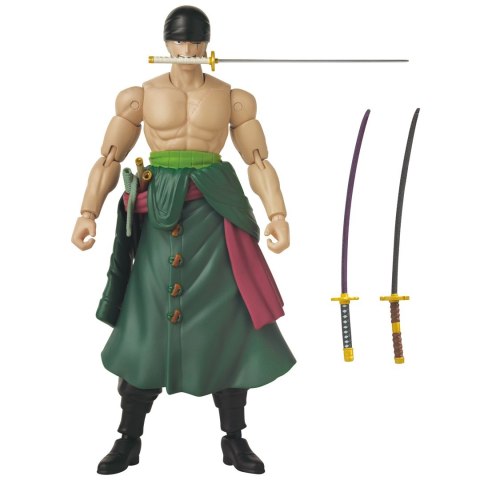 BANDAI ANIME HEROES ONE PIECE - RORONOA ZORO THREE SWORD S