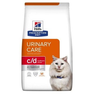 Hill's HILL'S Prescription Diet Urinary Care Feline c/d Multicare Stress Chicken - sucha karma dla kota - 3 kg (WYPRZEDAŻ)