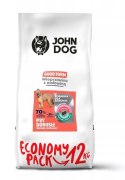 JOHN DOG John Dog GOOD Adult wieprzowina z wołowiną12kg