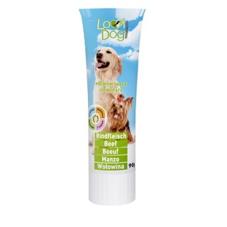 JOHN DOG Lovi Dog tubka ALL LIFE STAGES WOŁOWINA 90 g- przysmak