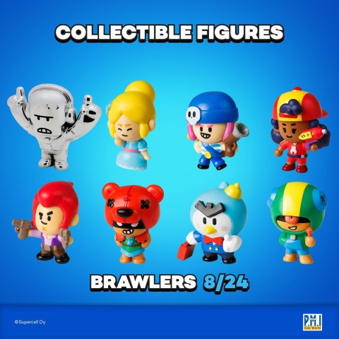 P.M.I. Kids World BRAWL STARS S1 FIGURES - 8 PACK DELUXE BOX VER.B