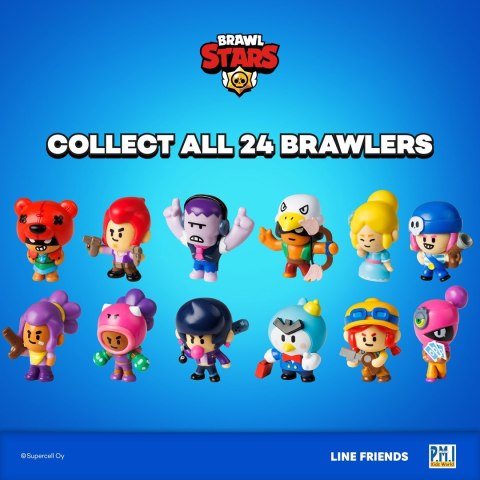 P.M.I. Kids World BRAWL STARS S1 FIGURES - 8 PACK DELUXE BOX VER.B