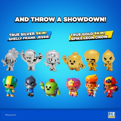 P.M.I. Kids World BRAWL STARS S1 FIGURES - 8 PACK DELUXE BOX VER.B