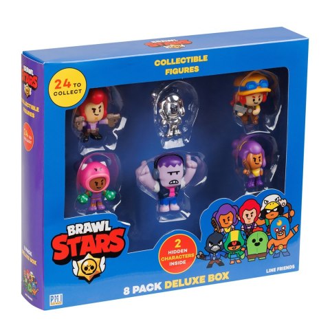 P.M.I. Kids World BRAWL STARS S1 FIGURES - 8 PACK DELUXE BOX VER.C