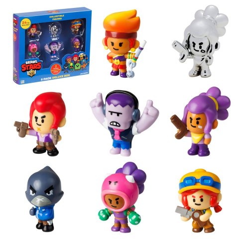 P.M.I. Kids World BRAWL STARS S1 FIGURES - 8 PACK DELUXE BOX VER.C